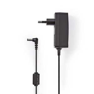 Nedis CCTV Stroomadapter | 2.0 A | 12 V DC | 5,5 x 2,1 mm Male | 1.5 m | 1 stuks - CCTVPA20BK CCTVPA20BK
