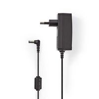 Nedis CCTV Stroomadapter | 2.0 A | 12 V DC | 5,5 x 2,1 mm Male | 1.5 m | 1 stuks - CCTVPA20BK CCTVPA20BK