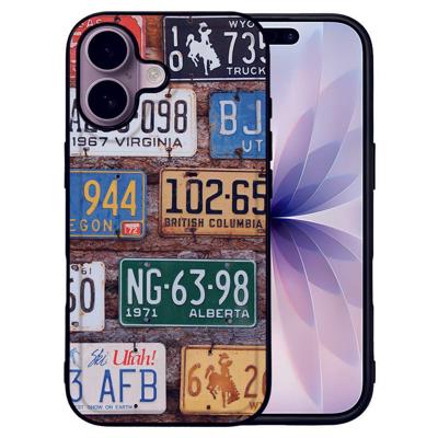 Back Cover Apple iPhone 17 Kentekenplaten