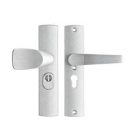 Veiligheidsbeslag Premium Wing-knop+kruk Arrow PC55 anti-kerntrek/omkeerbaar/242x52x13/alu. gesl. F1/SKG3