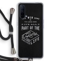 Life: OnePlus Nord CE 5G Transparant Hoesje met koord