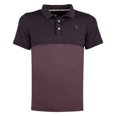 Heren Tennis Polo Antwerpen | Night Shade/Vintage Violet