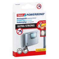 tesa ULTRA STRONG 55790-00001-00 Dubbelzijdige kleefpads tesa Powerbond Wit (l x b) 60 mm x 20 mm 1 stuk(s) - thumbnail