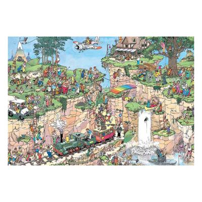 Jumbo Jan van haasteren legpuzzel - de golfbaan - 5000st.