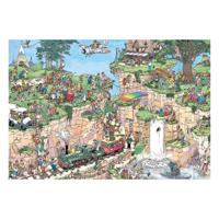 Jumbo Jan van haasteren legpuzzel - de golfbaan - 5000st.