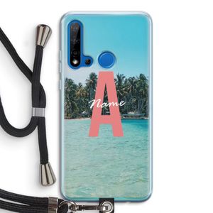 Pacific Dream: Huawei P20 Lite (2019) Transparant Hoesje met koord