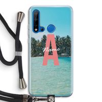 Pacific Dream: Huawei P20 Lite (2019) Transparant Hoesje met koord