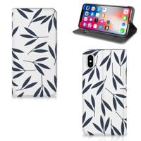Apple iPhone Xs Max Smart Cover Leaves Blue