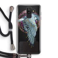 Golden Falcon: Samsung Galaxy J8 (2018) Transparant Hoesje met koord