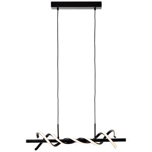 Brilliant Zwarte design hanglamp Amalie S G99818/06