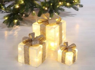 HI Kerstverlichting Geschenkdozen - 3 stuks