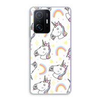 Rainbow Unicorn: Xiaomi 11T Transparant Hoesje