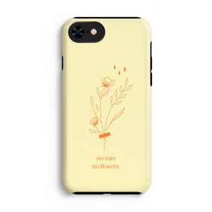 No rain no flowers: iPhone 8 Tough Case