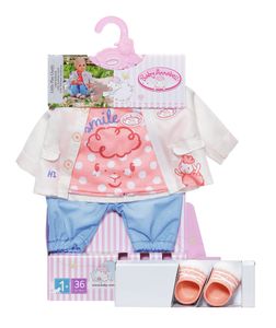 ZAPF Creation Baby Annabell - Little Play Outfit Poppenkledingset poppen accessoires