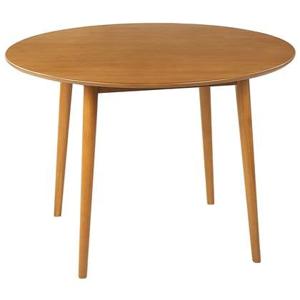 Beliani - RADAN - Ronde eettafel - Lichte houtkleur - MDF