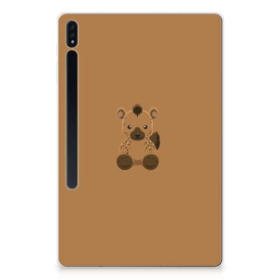 Samsung Galaxy Tab S7 Plus | S8 Plus Tablet Back Cover Baby Hyena Samsung Galaxy Tab S7 Plus | S8 Plus Tablet Back Cover Baby Hyena