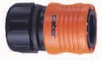 Claber Slangkoppeling ½ inch - Klik-systeem voor Efficiënte Tuinbewatering zonder Waterstop