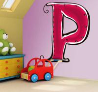 Sticker letter P - thumbnail