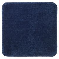 Sealskin Angora badmat polyester 60x60cm blauw