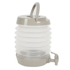 Home Deco Factory Drankdispenser - 5.5 liter - kunststof - limonadetap - waterdispenser - beige