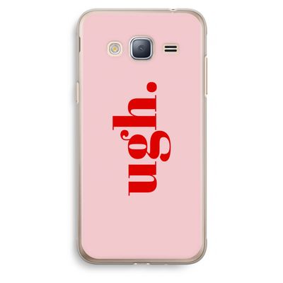 Ugh: Samsung Galaxy J3 (2016) Transparant Hoesje