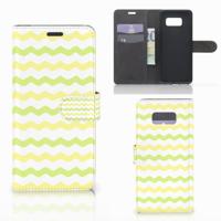 Samsung Galaxy S8 Plus | Telefoon Hoesje | Waves Yellow Samsung Galaxy S8 Plus | Telefoon Hoesje | Waves Yellow