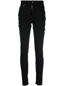 DSQUARED2 high-waist slim-cut jeans - Noir