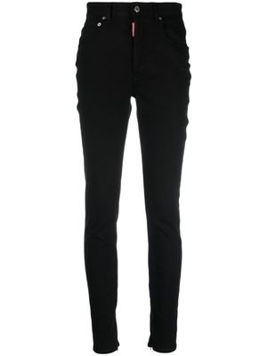 DSQUARED2 jean slim à taille haute - Noir