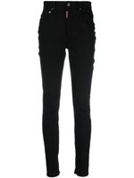 DSQUARED2 high-waist slim-cut jeans - Noir - thumbnail