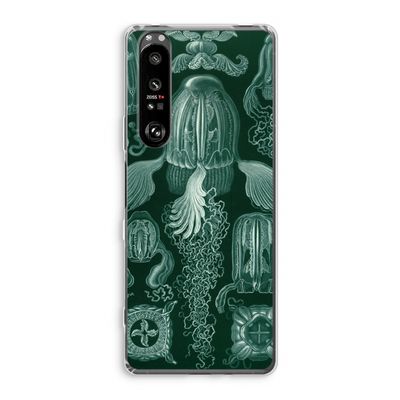 Haeckel Cubomedusae: Sony Xperia 1 III Transparant Hoesje