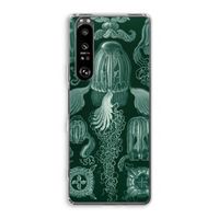 Haeckel Cubomedusae: Sony Xperia 1 III Transparant Hoesje Haeckel Cubomedusae: Sony Xperia 1 III Transparant Hoesje