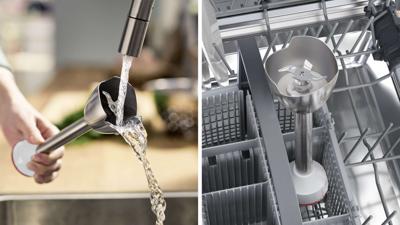 Bosch Serie 4 MSM4W210 blender 0,6 l Staafmixer 600 W Zwart, Wit