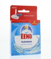 WC Eend Blok ocean fresh navul 40 gr (2 st)