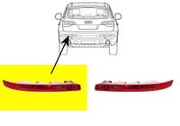 Achterlicht links In BUMPER 0381929