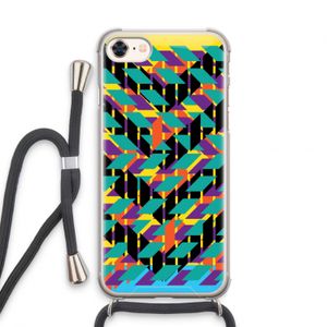 Skew Bee 1: iPhone 7 Transparant Hoesje met koord