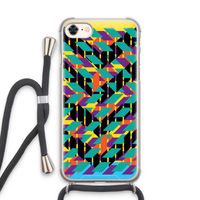 Skew Bee 1: iPhone 7 Transparant Hoesje met koord