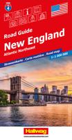 Wegenkaart - landkaart 04 New England & Atlantic Noordoost USA | Hallw - thumbnail