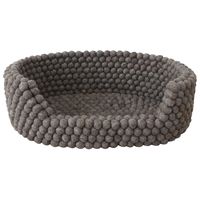 WOOLDOT Hondenbed Pet Basket, bruin, Maat: S WOOLDOT Hondenbed Pet Basket, bruin, Maat: S
