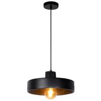 Lucide OPHELIA Hanglamp 1xE27 - Zwart - thumbnail