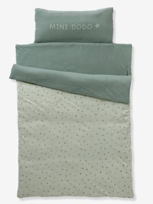 Slaapset MINIDODO essentials groen, bedrukt