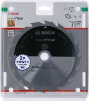 Bosch Accessories Bosch 2608837706 Hardmetaal-cirkelzaagblad 190 x 30 mm Aantal tanden: 16 1 stuk(s) - thumbnail