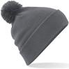 Beechfield CB426 Original Pom Pom Beanie - Graphite Grey - One Size