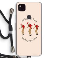 Jingle Ladies: Pixel 4a 5G Transparant Hoesje met koord
