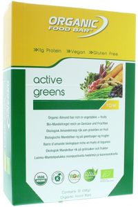 Organic Food Bar active greens 68 gr bio (12 st)