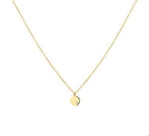 TFT Collier Geelgoud Rondje Diamant 0.005 Ct H SI 41,5 + 3,5 cm