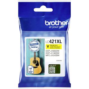Brother Inktcartridge LC-421XLY Origineel Geel LC421XLY