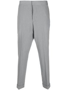 Officine Generale pantalon droit à plis marqués - Gris