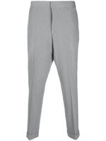 Officine Generale pantalon droit à plis marqués - Gris