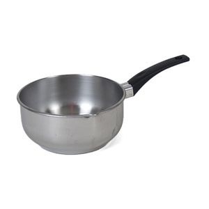 Rvs steelpan/sauspan van 14 cm   -