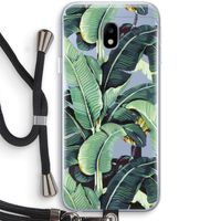Bananenbladeren: Samsung Galaxy J3 (2017) Transparant Hoesje met koord